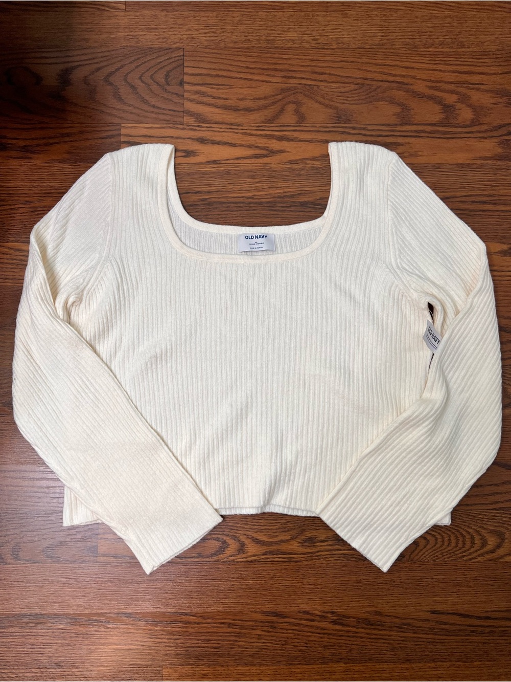 Old Navy Crop Square Neck Sweater size XL